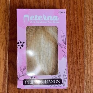 Eterna Blonde Clip-In Hairpiece